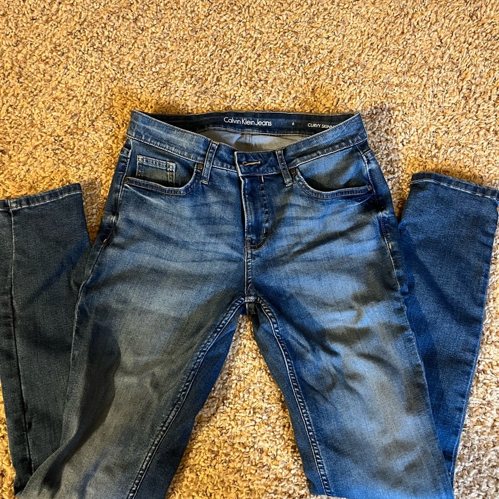 Calvin Klein Jeans Women's Classic Blue Straight Leg